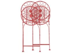 Conjunto De 2 Sillas De Balcón De Metal Rojo SCARIO 17 Conjunto De 2 Sillas De Balcón De Metal Rojo SCARIO -Jardín Muebles Ventas 60627e9609c0ff6a5cfdbb08e3b05fb2b8c794c8 e1c4dd819685408a8e96103879a202a7