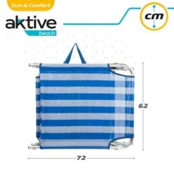 Tumbona Plegable De Aluminio 3 Posiciones Aktive Beach -Jardín Muebles Ventas 612daad69cdba33f247fa5c69acabc0641ca47da b77d331dba9e47ac84d15badfdd7bdb4
