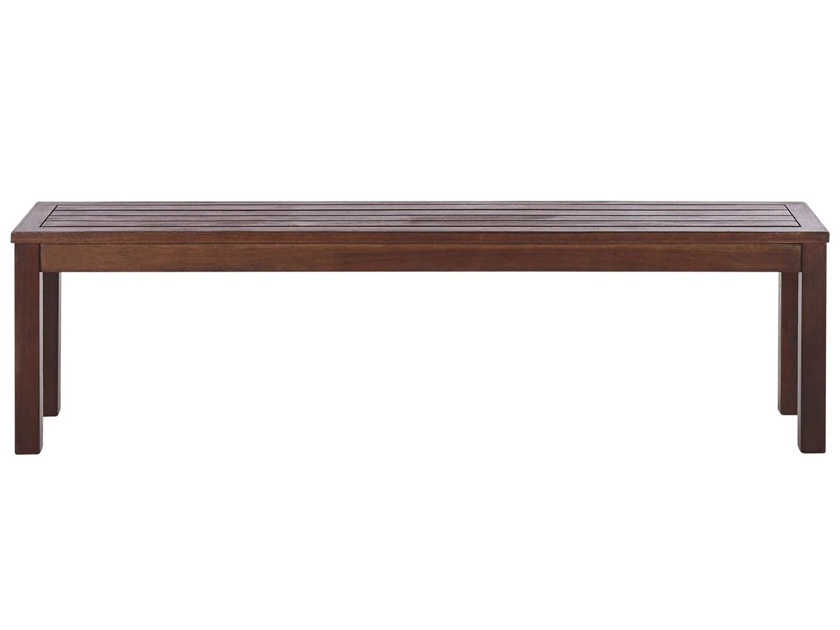 Conjunto De Jardín Mesa Y 2 Bancos Madera Oscura TUSCANIA 12 Conjunto De Jardín Mesa Y 2 Bancos Madera Oscura TUSCANIA - Imagen 10