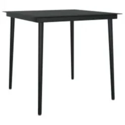 Juego De Comedor Para Jardín De 5 Piezas Con Cojines Negro VidaXL -Jardín Muebles Ventas 64a0af7055241386be86192eb37d5c8c859c3b8d 100df7d392374d74bb1acee8ab1b6565