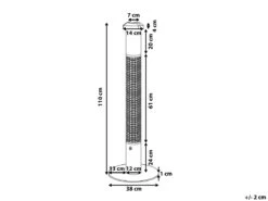 Estufa Infrarroja De Exterior De Pie Con Cenicero VEZUVIO -Jardín Muebles Ventas 6998bfa70d4ff3a57d332a0b1736b1f234b85e06 b009fe02559a4c46b5e8c1103fbd5308