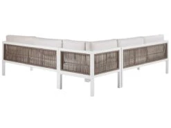 Conjunto De Jardín 4 Plazas De Metal Blanco Crema/marrón/beige Izquierdo BORELLO 19 Conjunto De Jardín 4 Plazas De Metal Blanco Crema/marrón/beige Izquierdo BORELLO -Jardín Muebles Ventas 6a7975e5e2d8c0766fae2fd3a9f624b17df41c8f 86723692d99043eba96ec5644f7ccb25