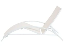 Tumbona De Metal/textil Trenzado Beige/blanco GAETA -Jardín Muebles Ventas 6ae98081caba0a8402fde5456602beb1a4cad8b4 c6feeb534d884cec9c6806925218c2f9