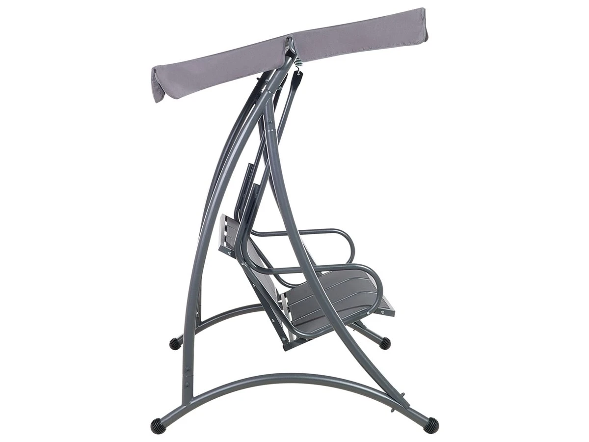 Columpio De Poliéster Gris Oscuro BOGART 7 Columpio De Poliéster Gris Oscuro BOGART - Imagen 5