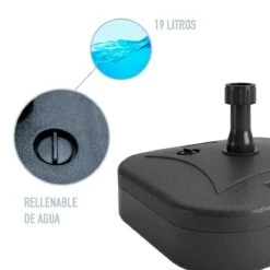 Base Para Sombrilla Aktive 44,5 X 12,5 X 44,5 Cm Negro Plástico 7 Base Para Sombrilla Aktive 44,5 X 12,5 X 44,5 Cm Negro Plástico -Jardín Muebles Ventas 6c65fb60a2cf8f807be52308b1697587349cf774 50492b267b8a4b0e94b749112a42fa51