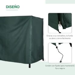 Outsunny Funda Para Columpios De Exterior Con Cremallera Cubierta Muebles Para Exterior Ideal Columpios 205x124x164 Cm Verde Oscuro 15 Outsunny Funda Para Columpios De Exterior Con Cremallera Cubierta Muebles Para Exterior Ideal Columpios 205x124x164 Cm Verde Oscuro -Jardín Muebles Ventas 6df80215ae8ada025a3bf134b88436a6775090cc dd2f4627da454405b4a1f59571426b98