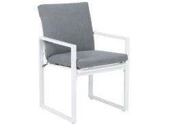 Conjunto De 4 Sillas De Jardín De Aluminio PANCOLE -Jardín Muebles Ventas 710fd7aa0eb73519a930af567816a7beefef999a 2edb8d0f3cb645d097667debc5a13172