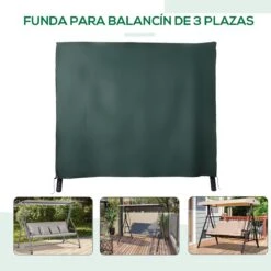 Outsunny Funda Para Columpios De Exterior Con Cremallera Cubierta Muebles Para Exterior Ideal Columpios 205x124x164 Cm Verde Oscuro 14 Outsunny Funda Para Columpios De Exterior Con Cremallera Cubierta Muebles Para Exterior Ideal Columpios 205x124x164 Cm Verde Oscuro -Jardín Muebles Ventas 7241098160b1ecd04c1a221e1a48475a1734f121 2c52b2649fb04df9b8ee7959c1e667c6