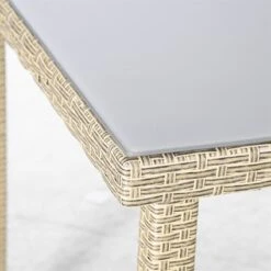 Outsunny Conjunto De Muebles De Comedor Para Jardín 7 Piezas 1 Mesa De Vidrio Y 6 Sillas De Ratán Con Respaldo Transpirable Y Cojines Acolchados Para Terraza Exterior Gris Y Natural -Jardín Muebles Ventas 73c3ea75d877694f5e8765bfe950013adc10412c fd44717af53a463cb1da4882fc4b5b32