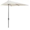 Outsunny Sombrilla Semicircular 230x130x245 Cm Parasol Para Pared De Jardín Con Manivela Y Mástil De Metal De Ø38 Mm Terraza Balcón Crema -Jardín Muebles Ventas 75768ae05be9ba619a63e7c01381582ec433316c 10f143782fd74e028affc8cdc9ecd40a