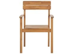 Conjunto De 6 Sillas De Madera De Acacia Clara FORNELLI -Jardín Muebles Ventas 766760b2aeaabba13f835a192cda5d402621edf5 bb0072b0e43642acb38862b9cd40b63a