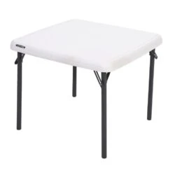 Mesa Baja Plegable Infantil Crema LIFETIME 61 X 61 X 53,5 Cm