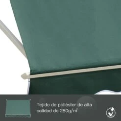 Outsunny Toldo De Ventana Toldo Manual De Aluminio Retráctil Para Exterior Toldo De Balcón Ángulo Ajustable Impermeable Tela De Poliéster 180x70cm Verde -Jardín Muebles Ventas 7d28e1b002b0b5c5330824c1f67254d6a30c320e 202b948020714094a0e1e3fb859c3c4f