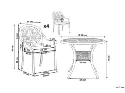 Conjunto De Jardín Marrón Oscuro ANCONA -Jardín Muebles Ventas 7dbdfa2af874a6b06bbd11c178e692eaf6ac5a8f e1e595b1ea1341c2961d6383a0c46ea8