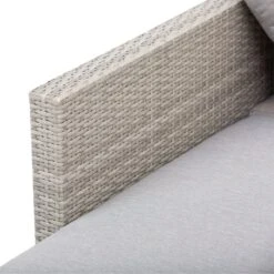 Outsunny Conjunto De Muebles Ratán De 3 Piezas Mesa De Centro Sofá Doble Y Sofá De 3 Plazas Con Cojines Extraíbles Para Jardín Terraza Patio Acero Gris -Jardín Muebles Ventas 7f102c401a4876aeb27eff3c97d063fc4be6365e 5901e80ec1c2438ba1b42f6e35fff43d