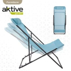 Silla Tumbona Plegable De Jardín Multiposición Azul Con Asa Aktive 11 Silla Tumbona Plegable De Jardín Multiposición Azul Con Asa Aktive -Jardín Muebles Ventas 81463d5858170fd0f87e9d456482ad2875e4a328 3baf9faff004436c8fb577584c40112e