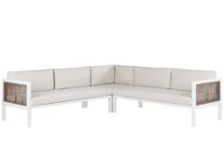 Conjunto De Jardín 4 Plazas De Metal Blanco Crema/marrón/beige Derecho BORELLO 18 Conjunto De Jardín 4 Plazas De Metal Blanco Crema/marrón/beige Derecho BORELLO -Jardín Muebles Ventas 81b31fe694e8cb832dcea591aac93e75312af1d8 e42c1eb358374426a5ee05d4a7de4f4a