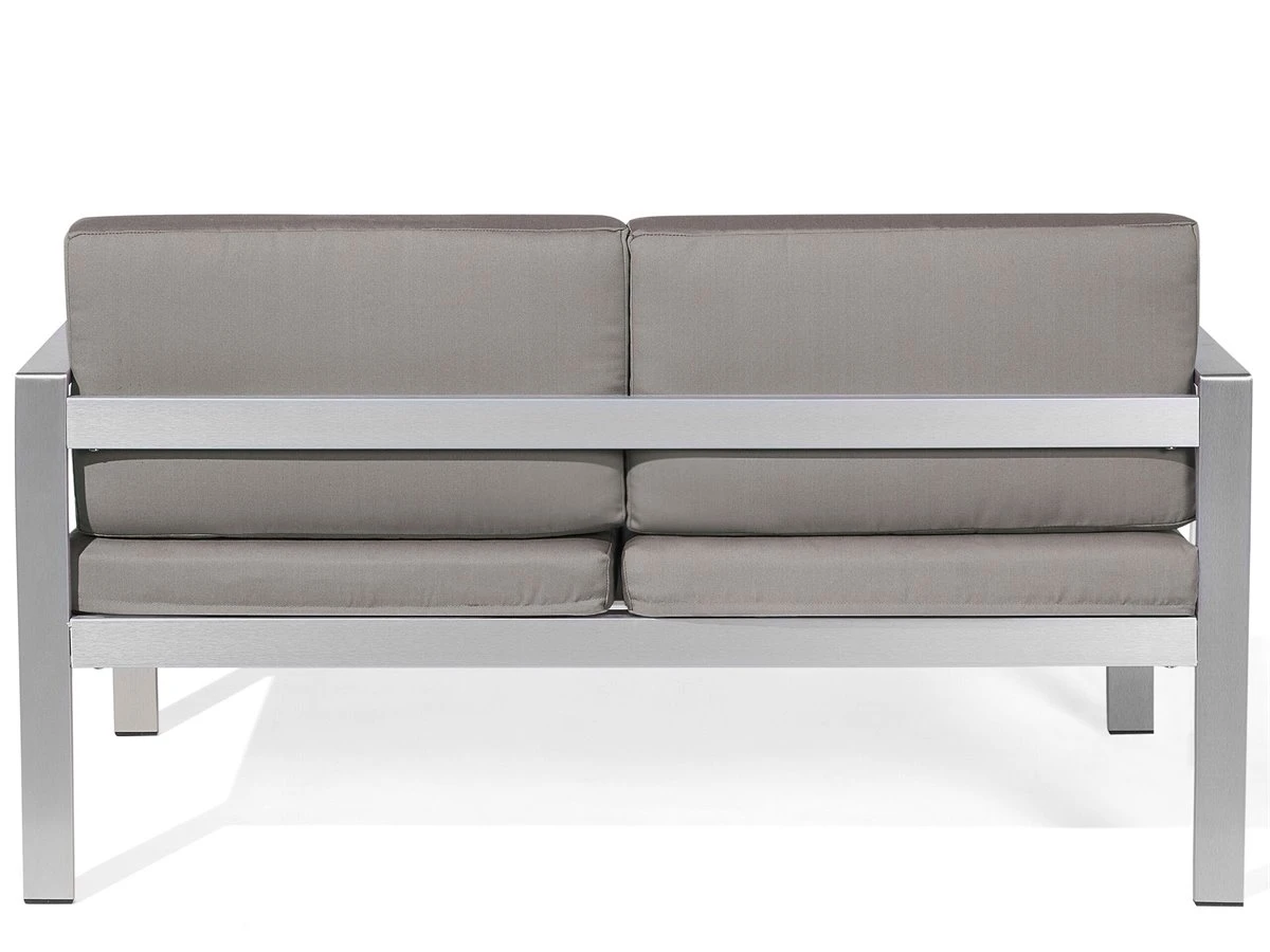 Conjunto De Jardín De Aluminio Gris/plateado SALERNO 9 Conjunto De Jardín De Aluminio Gris/plateado SALERNO - Imagen 7