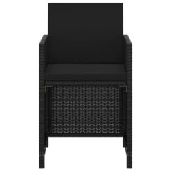 Set De Comedor De Jardín 3 Pzas Y Cojines Ratán Sintético Negro VidaXL 9 Set De Comedor De Jardín 3 Pzas Y Cojines Ratán Sintético Negro VidaXL -Jardín Muebles Ventas 8492ac167d25af59497235a684d353f3dc21757b 06f31c8d219a4cc5a1227398292b69d1