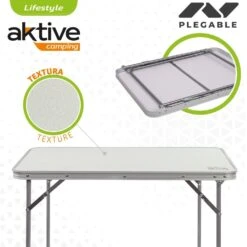 Mesa Plegable Camping Aktive Blanca -Jardín Muebles Ventas 864a77d53552c42e533e44b48136ce71325b3f37 9fefb7f5145047d3a93f235c61a9fe20