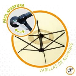 Parasol Excéntrico Banana 300 Cm Crema Mástil Aluminio Aktive Garden -Jardín Muebles Ventas 8adbfb55919504f5fa44d6ab0ad03e05bd0ea9d3 115549c4dac942c893c92eaf1a9df672