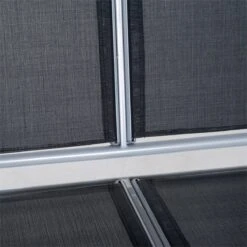 Outsunny Columpio Balancín Jardín De 3 Plazas Con Toldo Ajustable Respaldo Transpirable Y Marco De Metal Para Terraza Balcón Exterior Carga 240 Kg 171x108x154 Cm Negro -Jardín Muebles Ventas 8af71b91431ad99ea52b5f96ae22dfdde889054b 26c0b904213040caa907a1ccbd8ff935