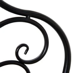 Outsunny Set De 2 Sillas De Jardín Plegables Con Asiento De Mosaico Cerámico Y Marco De Metal Carga 120 Kg Para Bistró Terraza Patio Exterior 40x50x92 Cm Negro -Jardín Muebles Ventas 8d63ec8387aad46d2e2d2d76c609cfa7c4b23116 66bf1bb130c543a78df1db702aa11b01