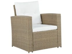 Conjunto De Jardín De Ratán Marrón Claro LUCA -Jardín Muebles Ventas 91f18b105162161de57cf67eb3dbb1b4bc029cd1 d54147fe501749b9a1de317937723ac1