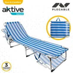 Tumbona Plegable De Aluminio 3 Posiciones Aktive Beach -Jardín Muebles Ventas 921a46775ee8f548c823c6256c2c5826965a55c4 7d55929cf939431b9b40752216842b58