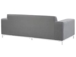 Sofá 3 Plazas De Poliéster Gris/blanco ROVIGO -Jardín Muebles Ventas 92355e4ce5cdfff1d72d28234c62380180575027 951069263f3a4fb2a2d20e6d777f452e
