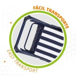 Tumbona Plegable 5 Posiciones Rayas Marineras Aktive Garden -Jardín Muebles Ventas 98719fe9340c3ab52a03f95298bb04ea7ddd8564 c970df2a5fda43659f051943d00b87e2