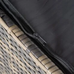 Outsunny Conjunto De Muebles De Jardín De Ratán 6 Piezas Sofá Doble Sofá De 3 Plazas 2 Sillones Individuales 2 Mesas Auxiliares Con Almacenamiento Y Cojines Acolchados Marrón Y Crema -Jardín Muebles Ventas 9d4fe5110dddd80774a440576a2d2600940fa9be 8e4b262533f74e47aac73daceb47ee8f