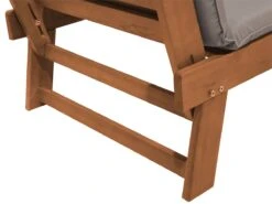 Banco De Jardín En Madera Clara Con Cojines Grises PORTICI -Jardín Muebles Ventas a2dbc712a6bd8e61902455e6565d153990b8c849 89429b311b6549d0806433f39e565bf0