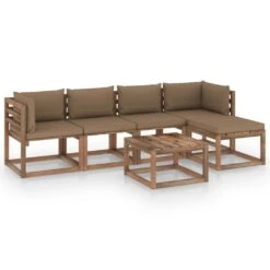 Juego De Muebles De Jardín 6 Piezas Con Cojines Gris Taupe VidaXL 10 Juego De Muebles De Jardín 6 Piezas Con Cojines Gris Taupe VidaXL -Jardín Muebles Ventas a4eeb3a49bb8947f4c78a36d658bfa1ebd2901ea cc88104a116c484389ca49591934d608