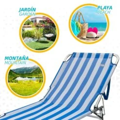Tumbona Plegable De Aluminio 3 Posiciones Aktive Beach -Jardín Muebles Ventas a73dae3537dae159a37a5fde0fd401ac1020b954 74aab001506e41b59929e8cd625c3e80