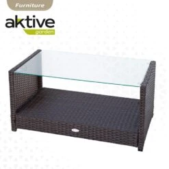 Conjunto Muebles Terraza Ratán 3 Sillones Y 1 Mesa Aktive -Jardín Muebles Ventas ab0132492653bd2965ae3a7ec3e8efa20bc840d0 0cc0d39ed52940efb8c0533f8206dbd2