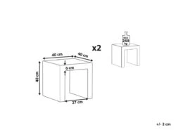 Conjunto De 2 Sillas De Jardín De Cemento Reforzado Gris TARANTO 14 Conjunto De 2 Sillas De Jardín De Cemento Reforzado Gris TARANTO -Jardín Muebles Ventas ac94c1ef631d785ae40692934b43970189058115 c35b1b72536f4cedae3ae49a7c530b83