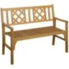 Outsunny Banco De Jardín Plegable De Madera Banco De 2 Plazas Exterior 120,5x55,5x90,2 Cm Con Asiento De Listones Y Reposabrazos Para Terraza Balcón Patio Natural 1 Outsunny Banco De Jardín Plegable De Madera Banco De 2 Plazas Exterior 120,5x55,5x90,2 Cm Con Asiento De Listones Y Reposabrazos Para Terraza Balcón Patio Natural -Jardín Muebles Ventas b0801e990a275b6a2f9c543c6e1a58c1549b014f f48b81d916db436d97053eaaf5a6021b