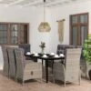 Juego De Comedor Para Jardín 9 Piezas Con Cojines Gris Y Negro VidaXL -Jardín Muebles Ventas b1dbe4d457fd659792f8507efef5fb8cd23784ed 6abc266a193d40e18fab9d8fe16907aa
