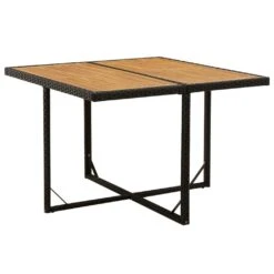 Juego Comedor Jardín 5 Pzas Con Cojines Ratán Sintético Negro VidaXL -Jardín Muebles Ventas b37f115d1228a69cda2fcc6a71bd78932af81f37 39e73bdb721b47a897df5b71f3c6883a