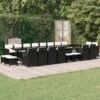 Set De Comedor Jardín 21 Pzas Con Cojines Ratán Sintético Negro VidaXL -Jardín Muebles Ventas b393483b94c962e3842b105d2d44bae7f2618b9b b2ce1962a6c14601b2e759f45e41e16b