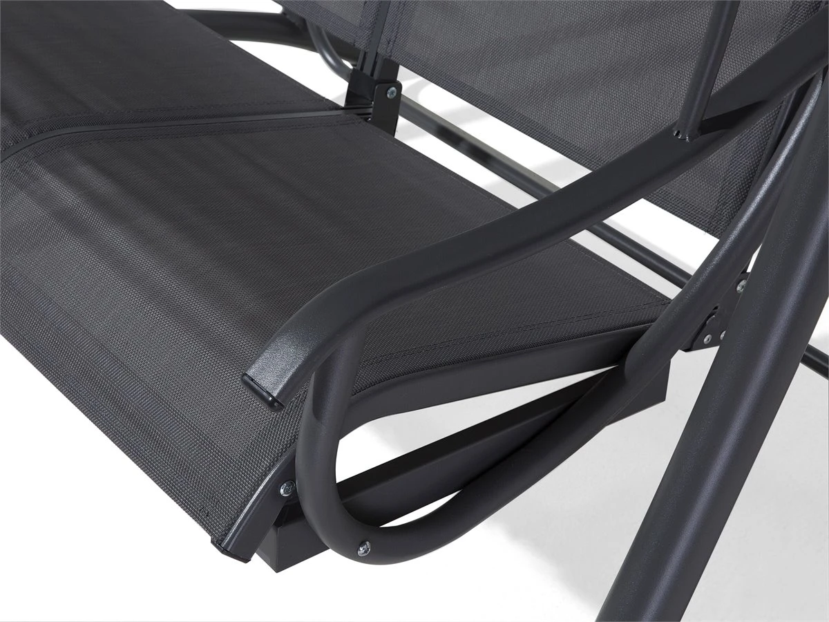 Columpio De Jardín Gris TESERO 12 Columpio De Jardín Gris TESERO - Imagen 10