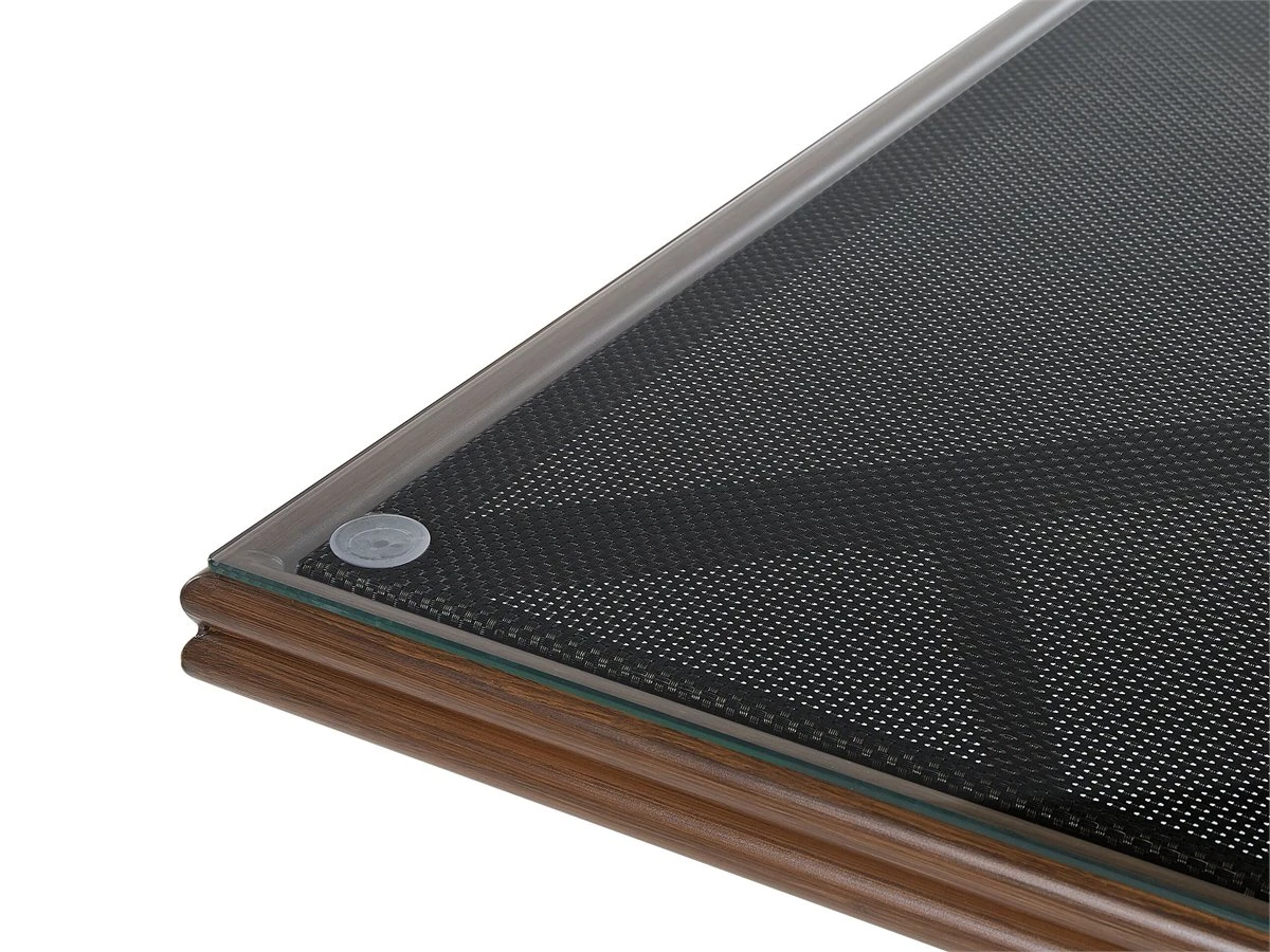 Mesa De Jardín De Metal Negro/madera Oscura 80 X 80 Cm CASPRI 8 Mesa De Jardín De Metal Negro/madera Oscura 80 X 80 Cm CASPRI - Imagen 6