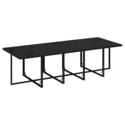 Set Comedor De Jardín 15 Pzas Con Cojines Ratán Sintético Negro VidaXL -Jardín Muebles Ventas bac79d80c1b6f3363db07a2542a5ee14311b4ff3 23660fa772374d16b5d8a220a2206d45