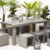 Conjunto De Jardín De Cemento Reforzado Mesa Y 6 Taburetes Gris TARANTO 1 Conjunto De Jardín De Cemento Reforzado Mesa Y 6 Taburetes Gris TARANTO -Jardín Muebles Ventas bb739d79f037aaafab79abc388b555521c26d95e d735a44a3f1c477e898f9c50fe4ac610