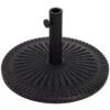 Outsunny Base Para Sombrilla De Jardín Peso Neto 15 Kg Soporte De Parasol Apto Para Postes De 35mm/38mm/48mm Rellena De Cemento Metal Para Terraza Exterior Ø49x32 Cm Negro -Jardín Muebles Ventas bde20c5af1c6d9e1ff3f0390168dd679fa814930 a5ae3193d9aa42c1b88623cde05bfd88