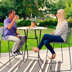 Mesa Redonda Plegable Cocktail LIFETIME Ø84 X 110 Cm -Jardín Muebles Ventas bea8ab972cc90fac6b29b60880bd738a37be3287 74f6ecc5578c4fbb89e56b9deb77b741