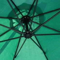 Outsunny Sombrilla De Jardín Ø293x240 Cm Parasol Excéntrico Con Rotación De 360° Manivela Base Cruzada Y Soporte De Acero Para Terraza Patio Balcón Verde -Jardín Muebles Ventas c0a7248236e6d943ebc477d01e86fab0f7493a89 b605c0aac21947f891fb217c708bcefb