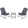 Outsunny Conjunto De Muebles De Jardín 3 Piezas Juego De 2 Sillas Y Mesa Con Encimera De Cristal Templado Efecto Mármol Terraza Piscina 53,5x80,5x76 Cm Gris -Jardín Muebles Ventas c1380bc89e948d0654e6b035e055311a77432d8b 37d807f3c5324b6fbabf01acd8be06c1