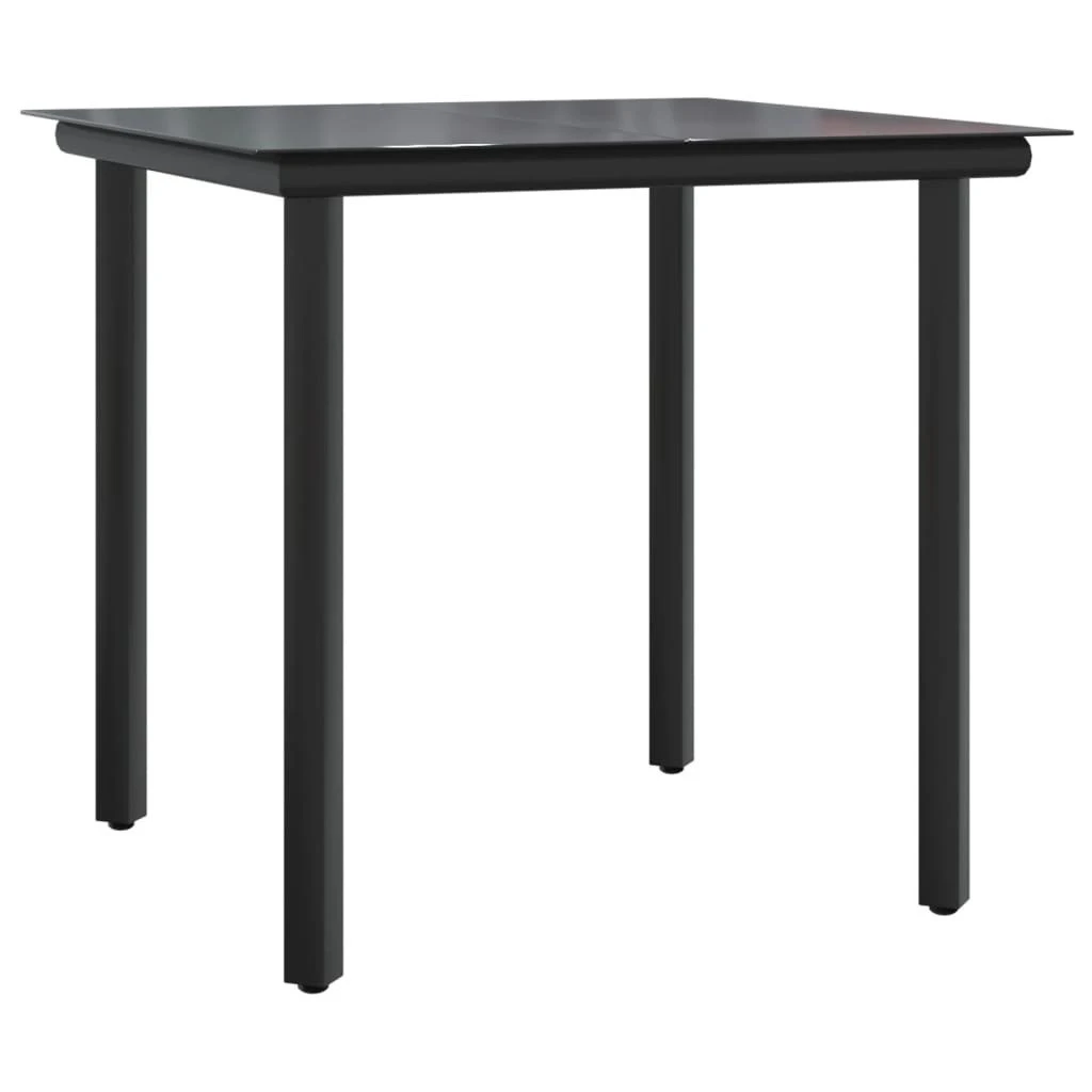 Set De Muebles Jardín 5 Pzas Con Cojines Ratán Sintético Negro VidaXL 8 Set De Muebles Jardín 5 Pzas Con Cojines Ratán Sintético Negro VidaXL - Imagen 6